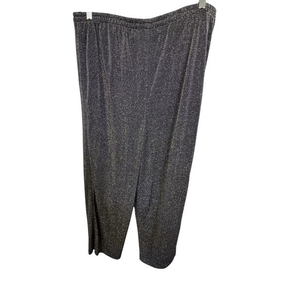 Rabbit Rabbit Rabbit Ladies Sparkly Night Out Gold Black Pants Size 18W Formal - Picture 4 of 10